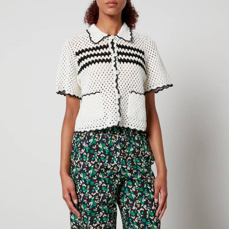Baum und Pferdgarten Cayley Crocheted Cotton Top | Coggles (Global)