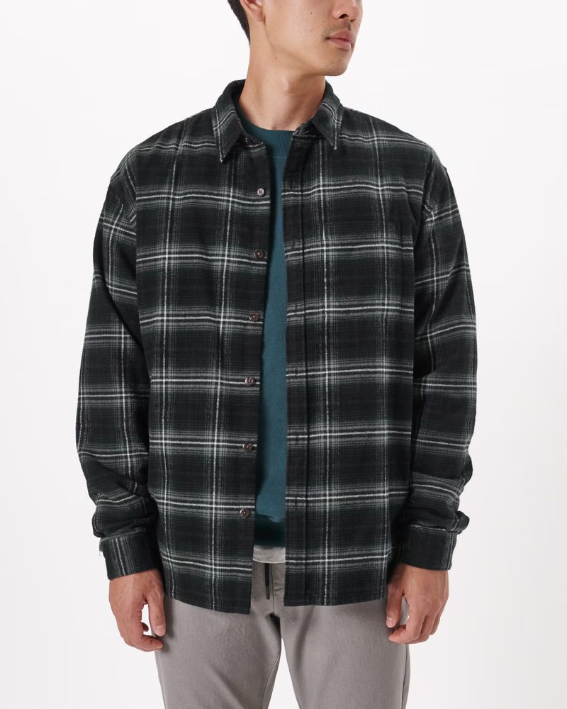 90s Relaxed Flannel | Abercrombie & Fitch (US)