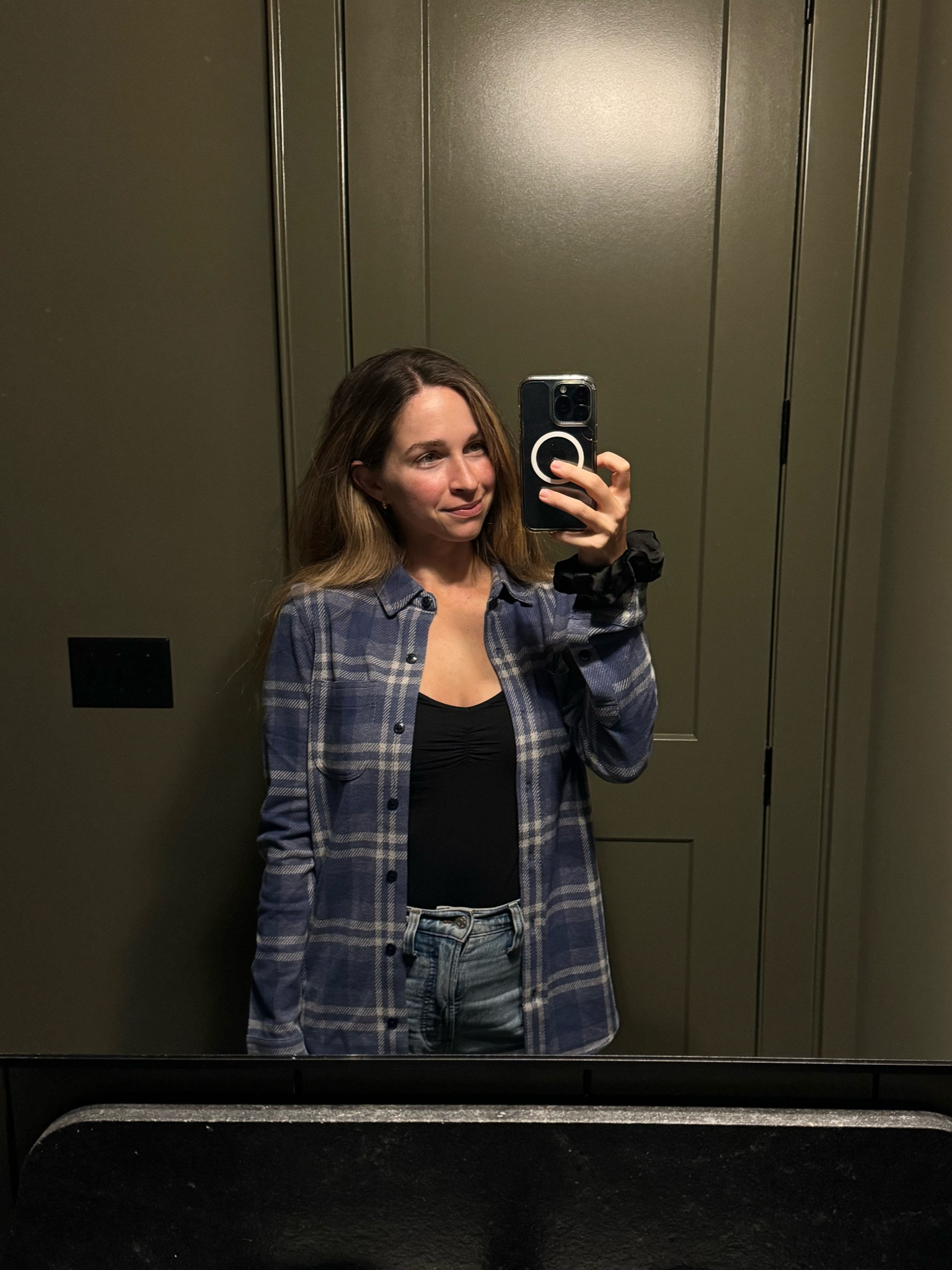 In love with this new flannel from Quince. It’s incredibly soft and runs true to size. I’m wearing a small. Also wearing a small in the nursing cami underneath.

#LTKBaby #LTKSeasonal #LTKStyleTip