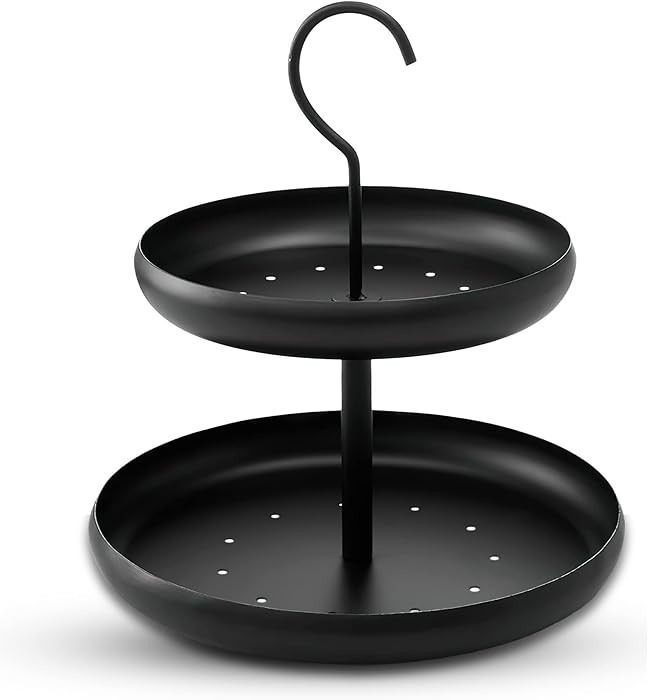 Monarch Abode Hanging Bird Feeder for Outdoors – Hanging Birdfeeder with Two Levels for Wild Bi... | Amazon (US)