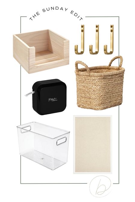 Welcome to the Sunday Edit: Organization Favorites by Bethany Jones Interiors.

#LTKFind #LTKGiftGuide #LTKhome