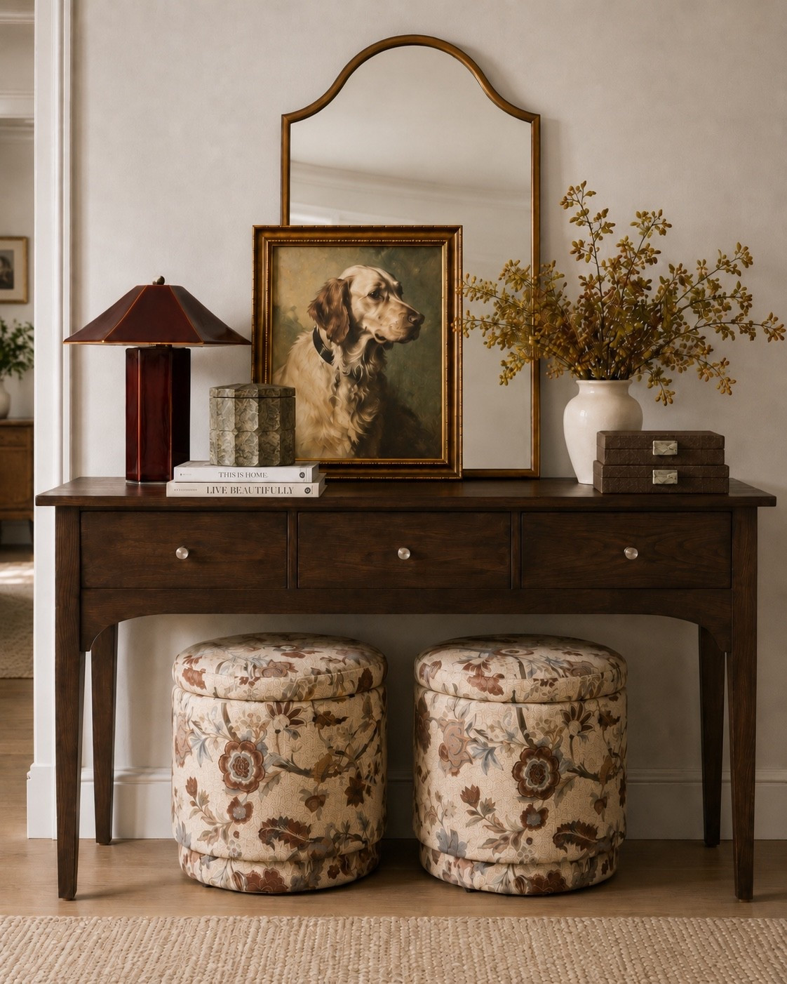 Entryway styling from studio McGee pieces.

#LTKHome