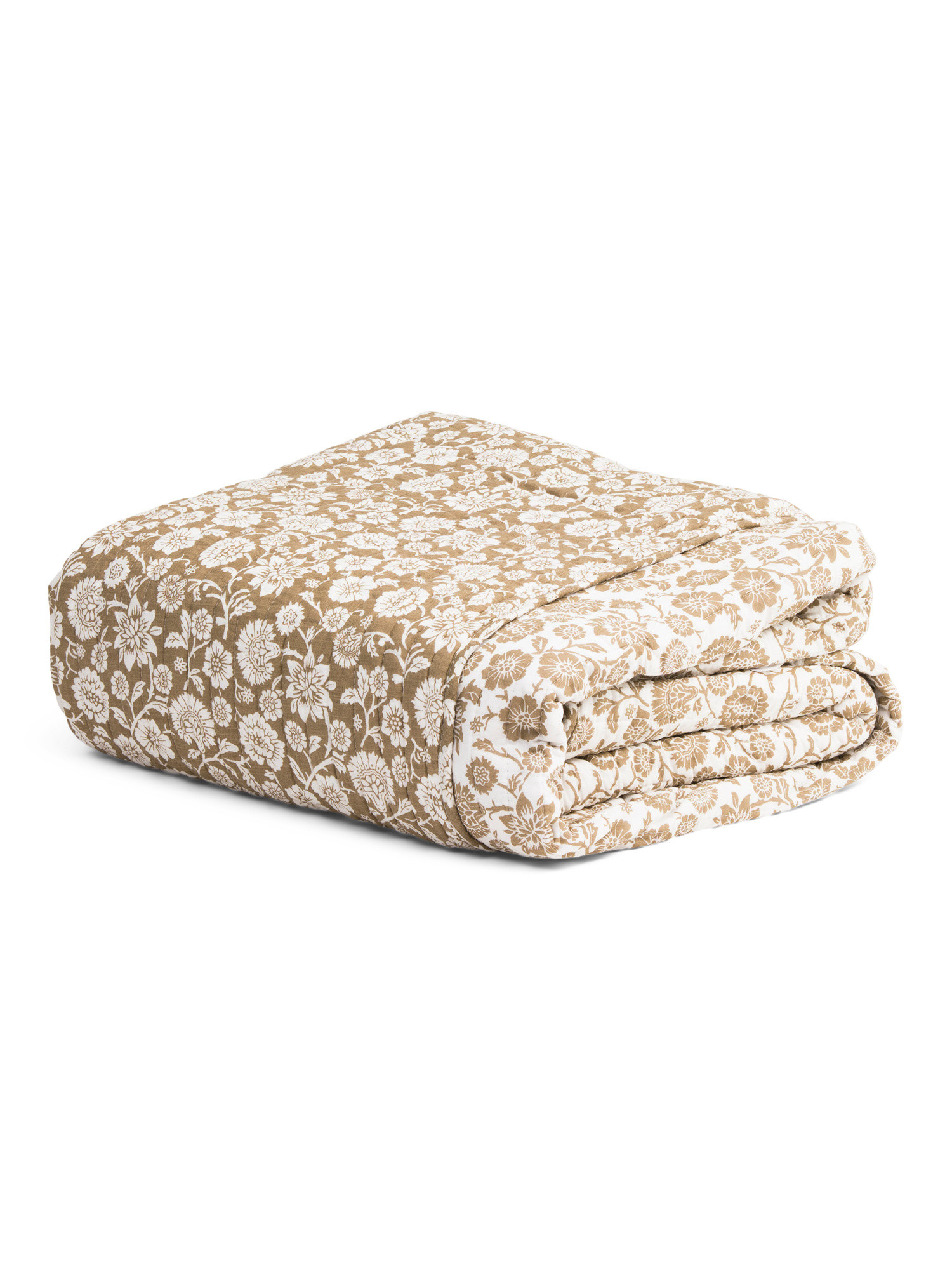 Cotton Floral Quilt | TJ Maxx