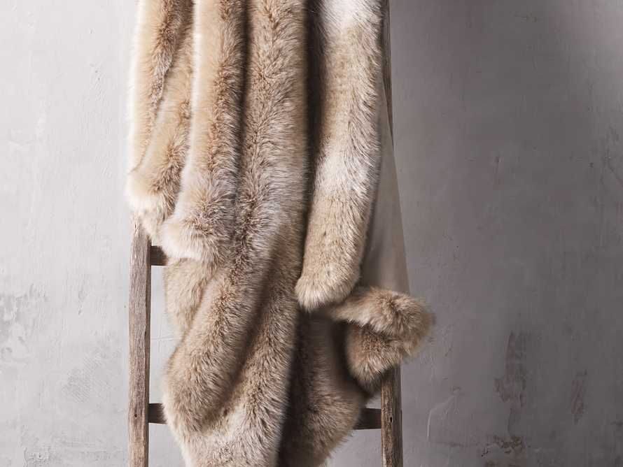 Luxe Faux Fur Throw | Arhaus | Arhaus