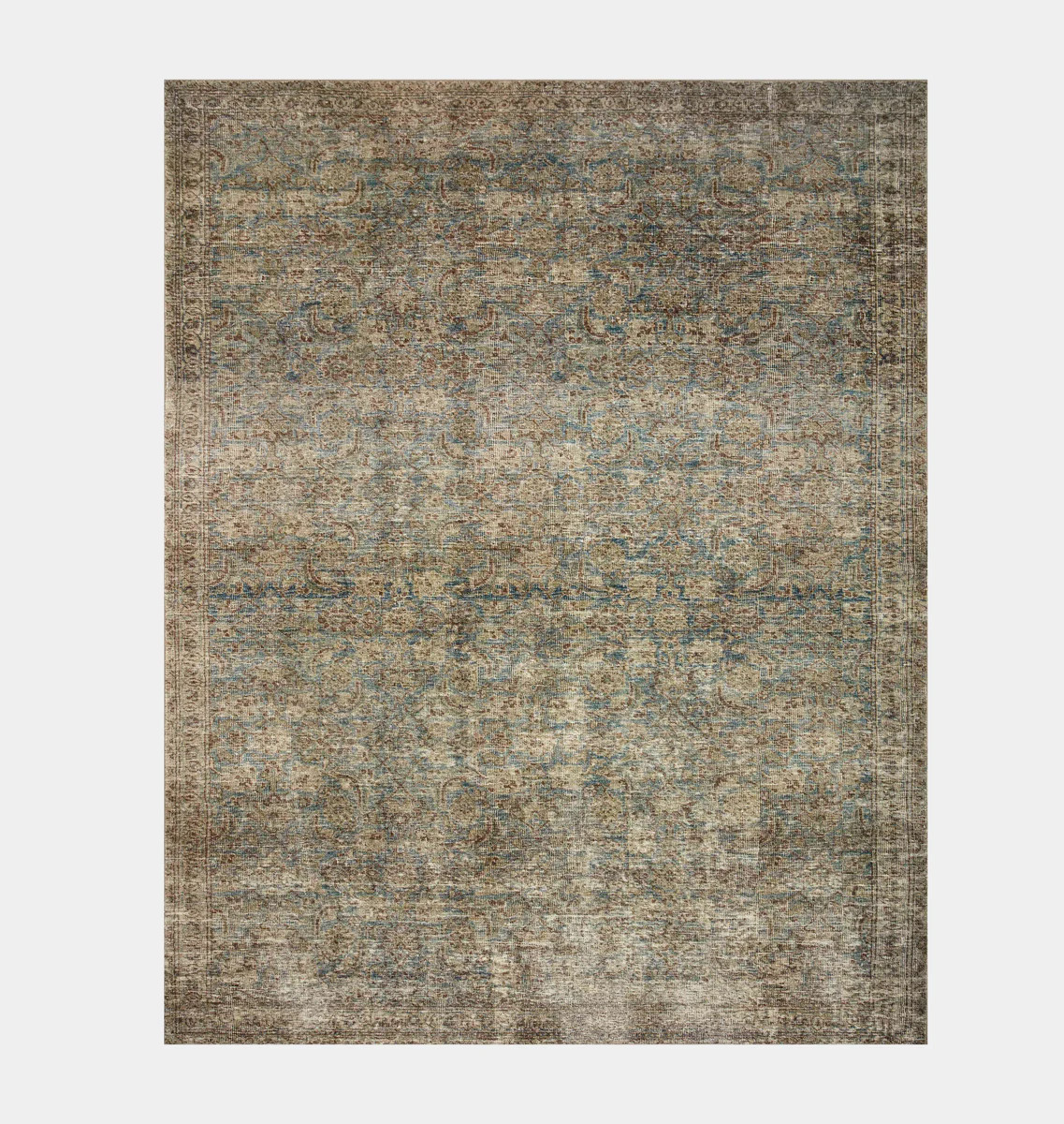 Morgan MOG-04 Sea / Sage Area Rug | Amber Interiors