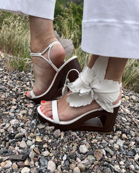 Statement shoe perfect for Spring & Summer 🤍🌸💮🌼

Lilly wedge 
Comfortable and dresses up any look! From Tee shirt and jeans to your favorite summer dress


#LTKStyleTip #LTKShoeCrush