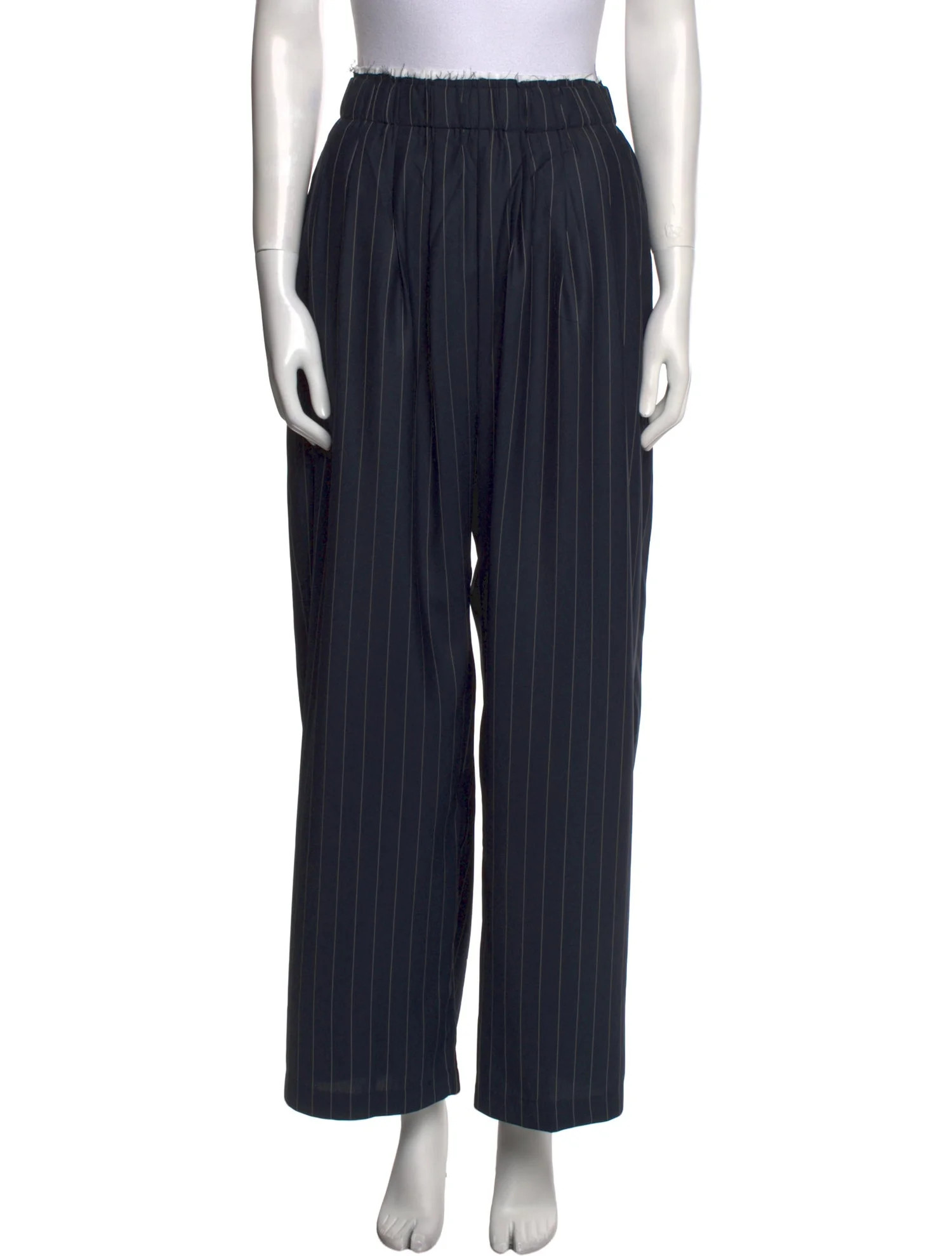 Striped Wide Leg Pants | The RealReal