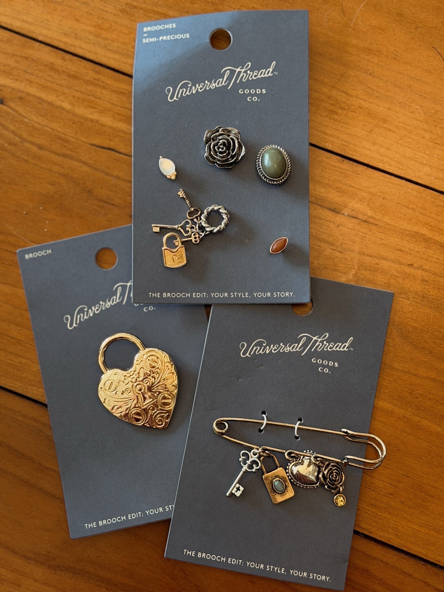 Cozy vintage inspired pins and brooches to dress up clothing, purses, shoes, & more!