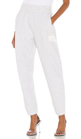 Foundation Terry Classic Sweatpant in Light Heather Grey | Revolve Clothing (Global)