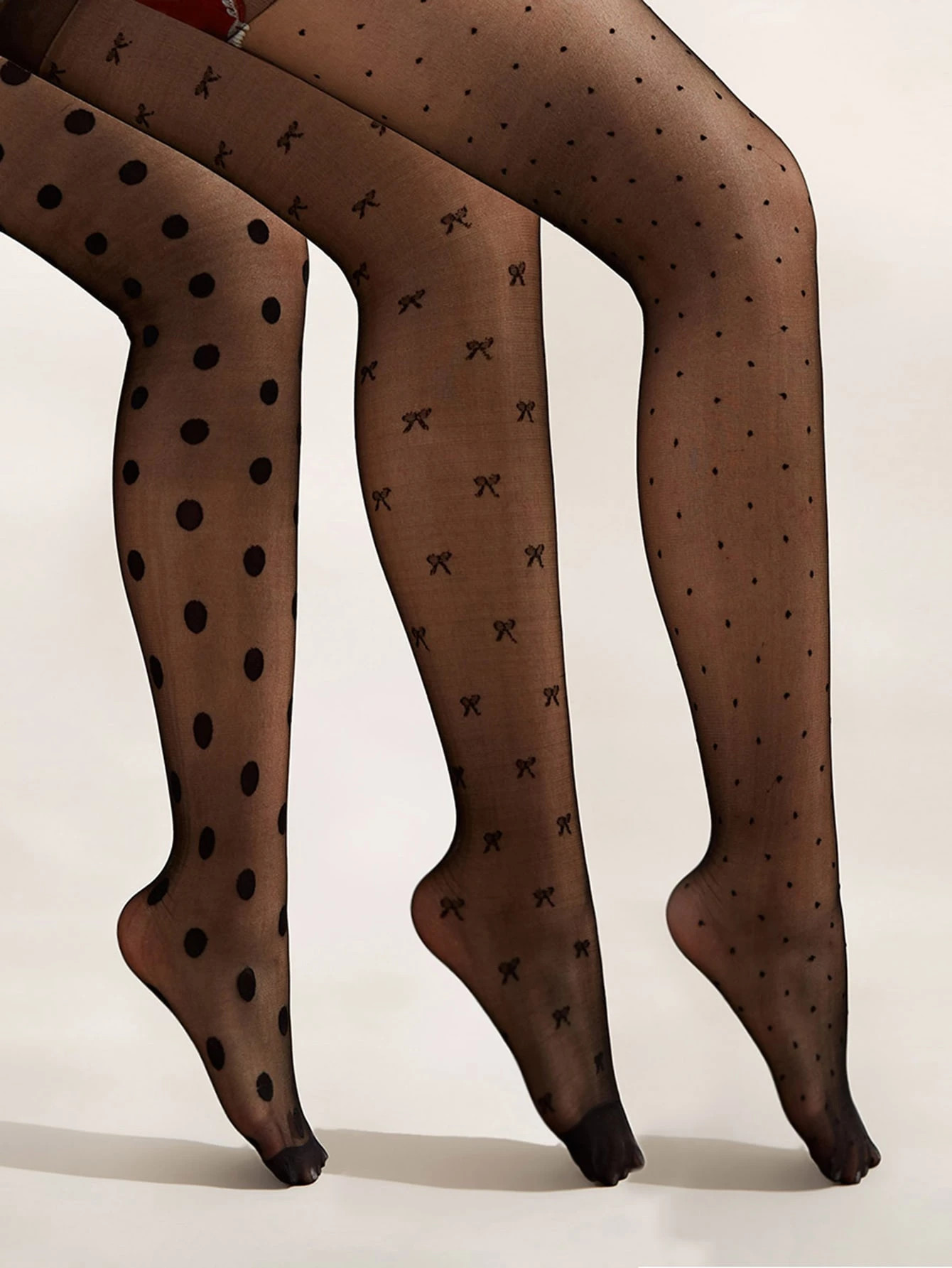 3pairs Polka Dot Pattern Sheer Tights
   
    SKU: swsock03200217753
         
        139 Review... | ROMWE