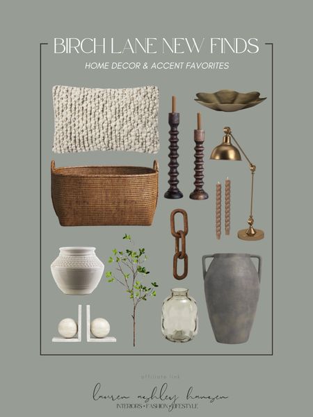 Birch lane new finds! I love these pieces for styling any coffee tables, shelves, or table tops! Such beautiful tones, textures and silhouettes. 

#LTKhome #LTKstyletip