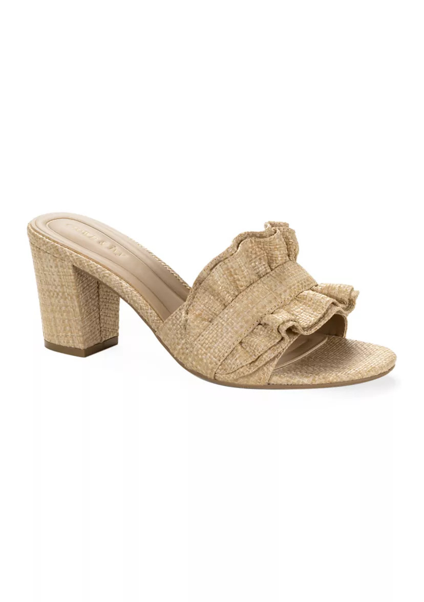 Pervie Ruffle Sandals | Belk
