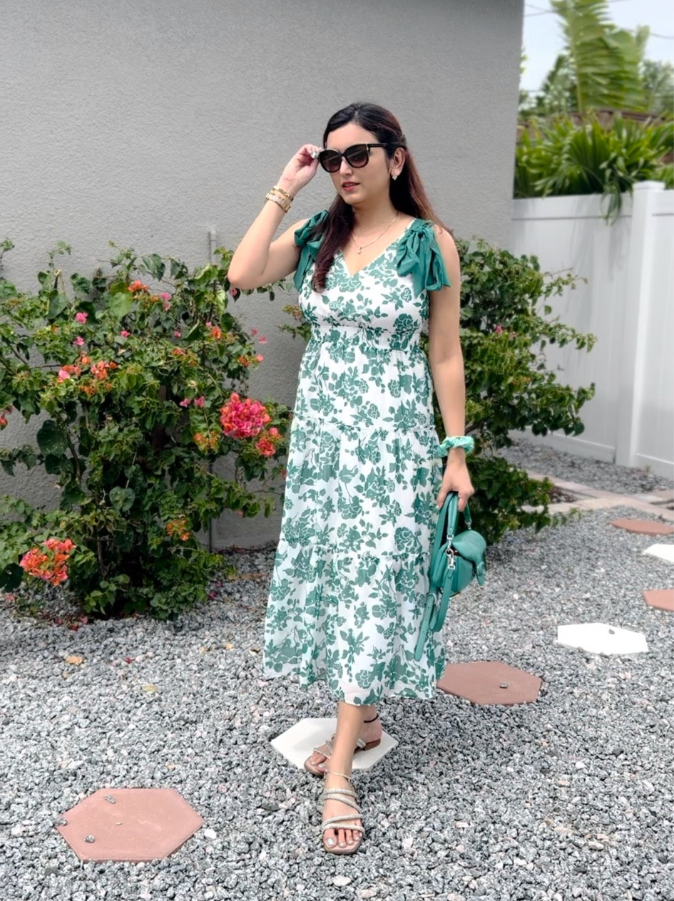 Wear your greens 💚☘️👗

Summer dress, floral dress, coach tabby, midi dress, summer fits, pretty dress, summer fashion, spring fashion 

#LTKfindsunder50 #LTKstyletip #LTKSeasonal