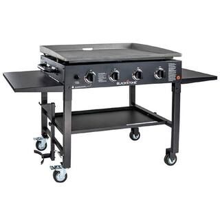 Blackstone 36 in. Propane Gas Griddle Cooking Stations, Black | The Home Depot