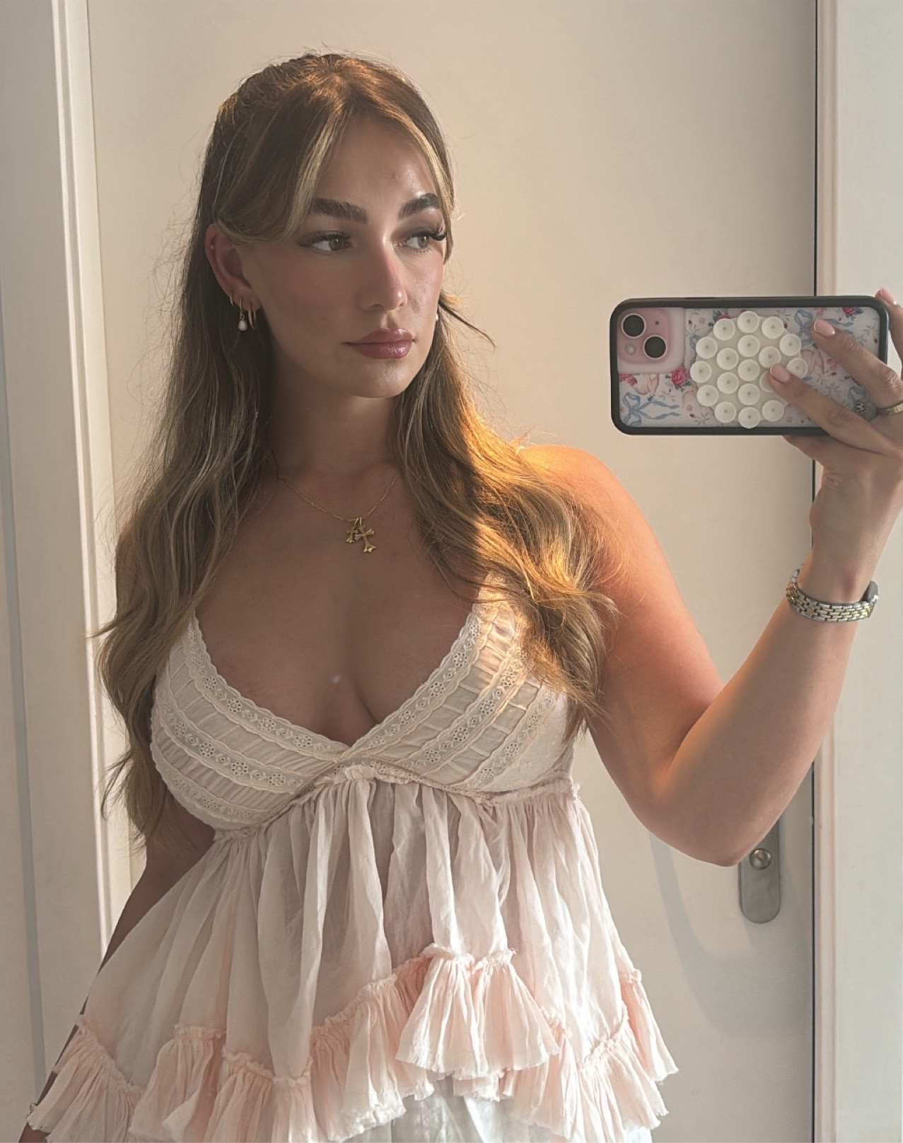 Summer cute floaty pink top 

#LTKsummer #LTKeurope