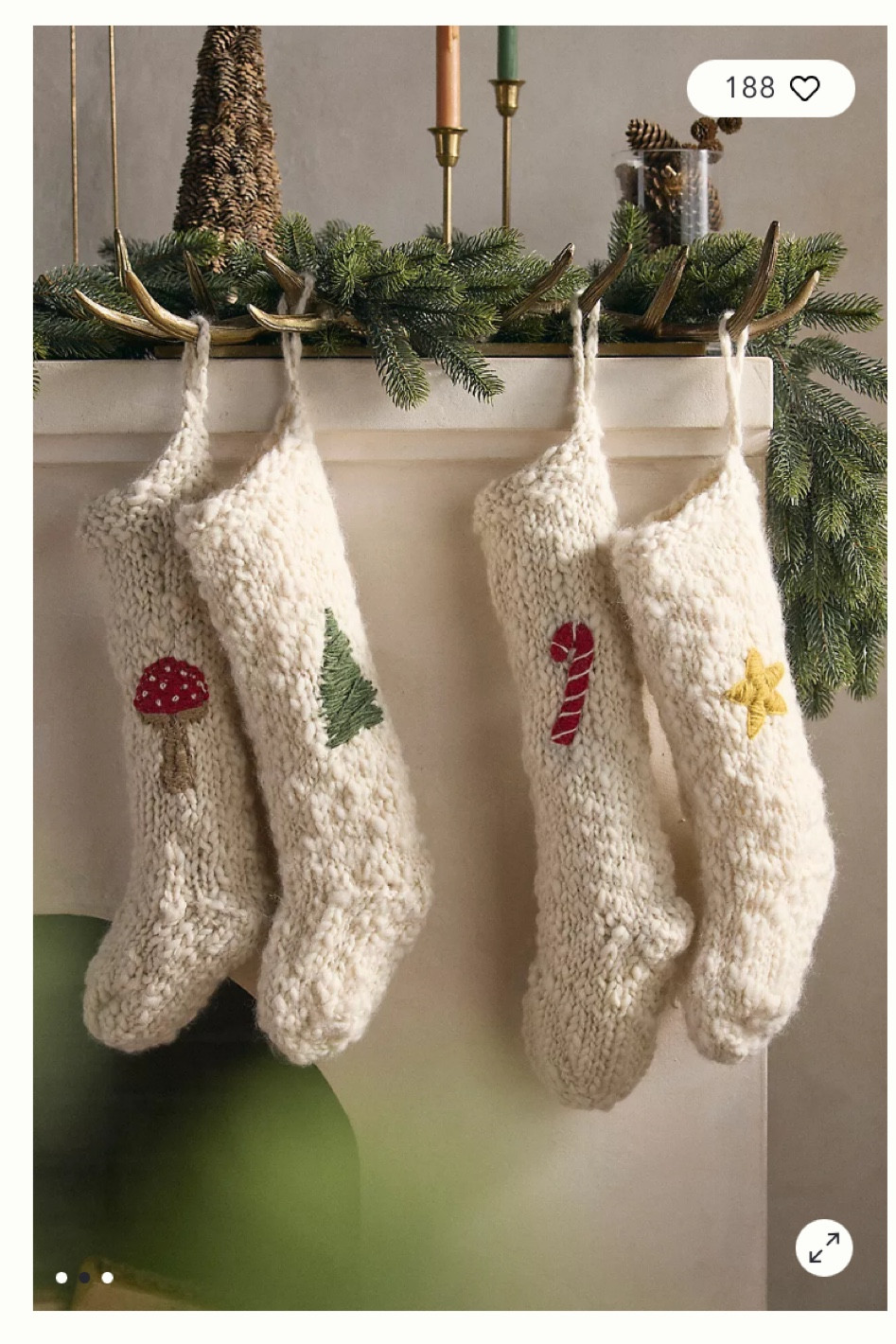 Obsessing over these  Chunky Wool Stockings ✨ Terrain; Anthropologie; Mushroom Christmas 

#LTKfindsunder50 #LTKhome #LTKHoliday
