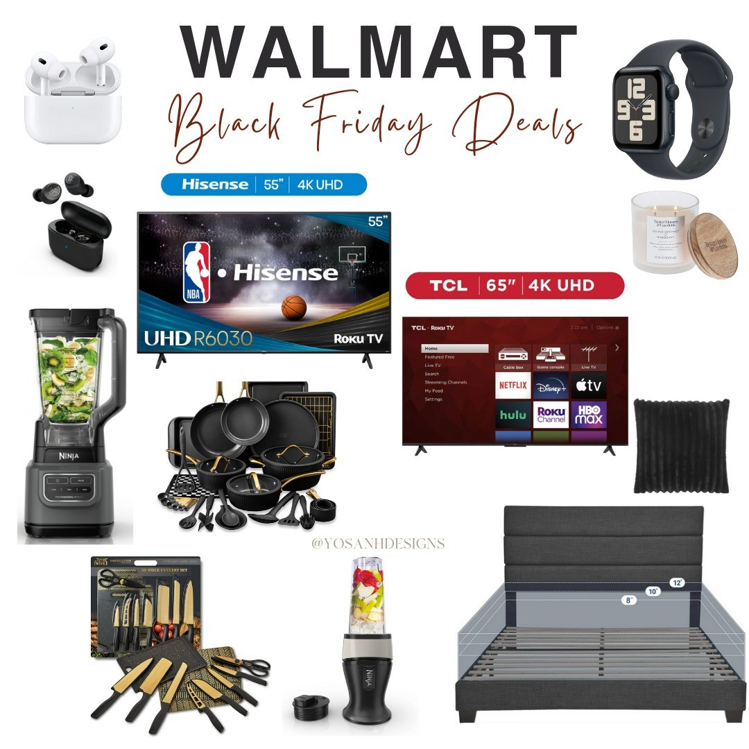 Shop some of this year's Walmart Black Friday deals! From home to tech 

#LTKCyberWeek #LTKHome #LTKFamily