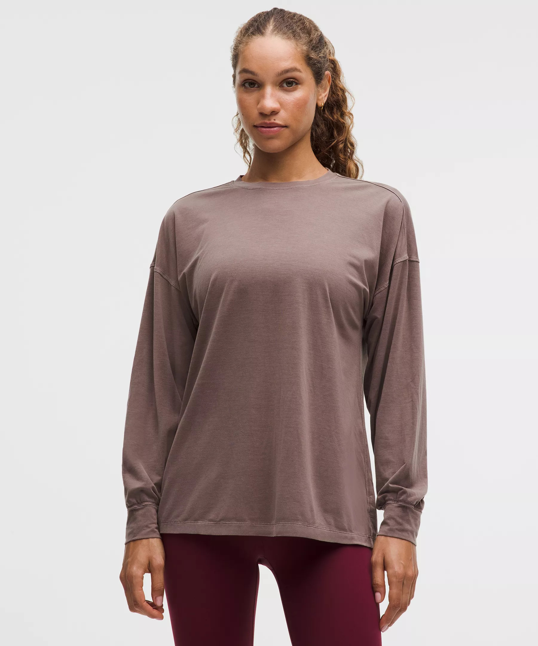 EasySet Relaxed Long-Sleeve Shirt *Wash | Women's Long Sleeve Shirts | lululemon | Lululemon (US)