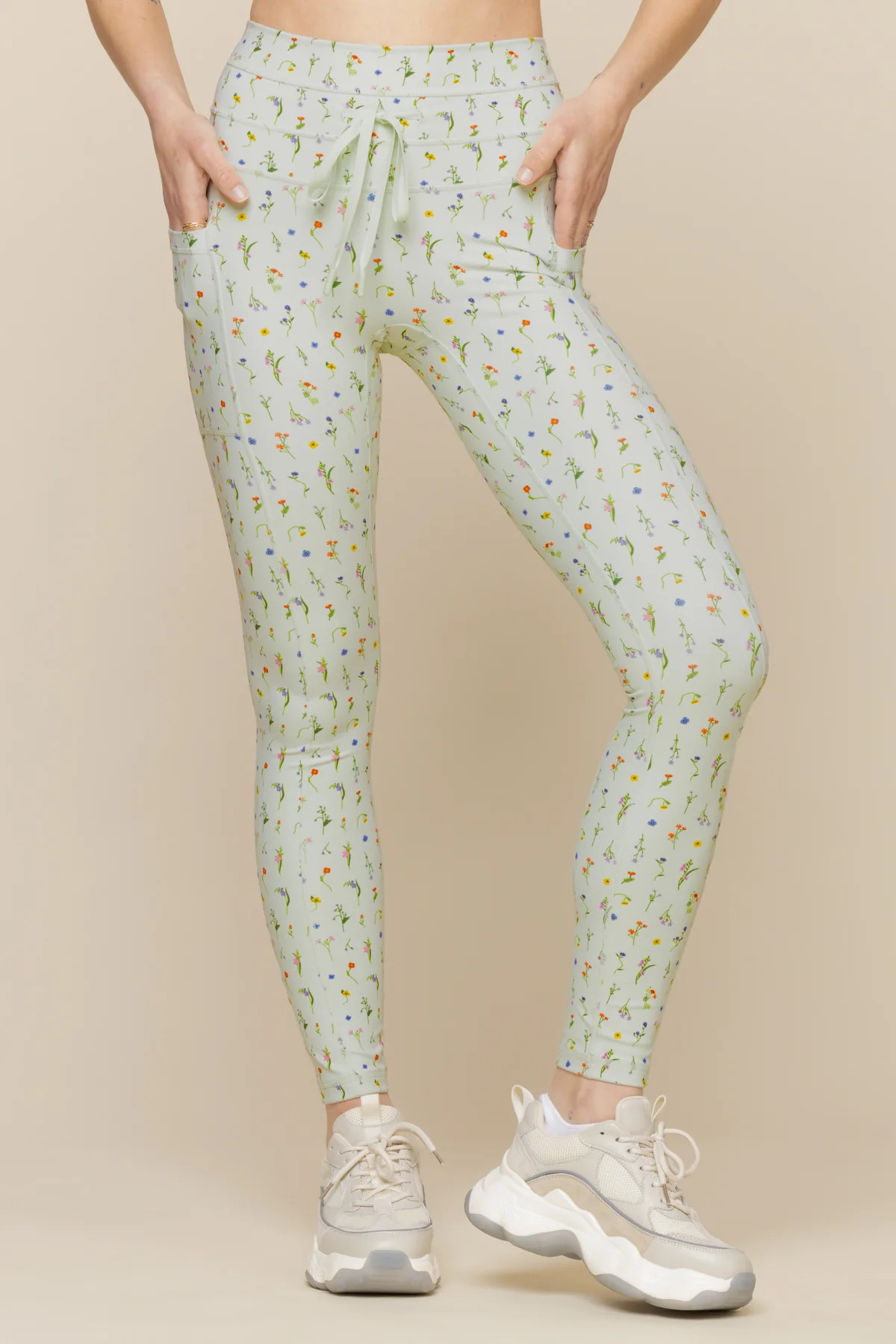 Cargo Legging with Pockets - Meadow | POPFLEX