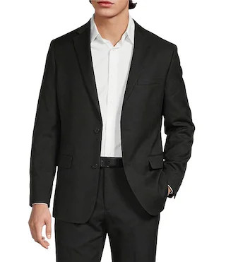 Wardrobe Essentials Classic-Fit Suit Separates Twill Blazer | Dillard's