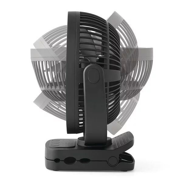 Mainstays 7" Rechargeable USB Clip and Table Fan with LED and Timer, 4 Speeds, for Stroller, Car ... | Walmart (US)
