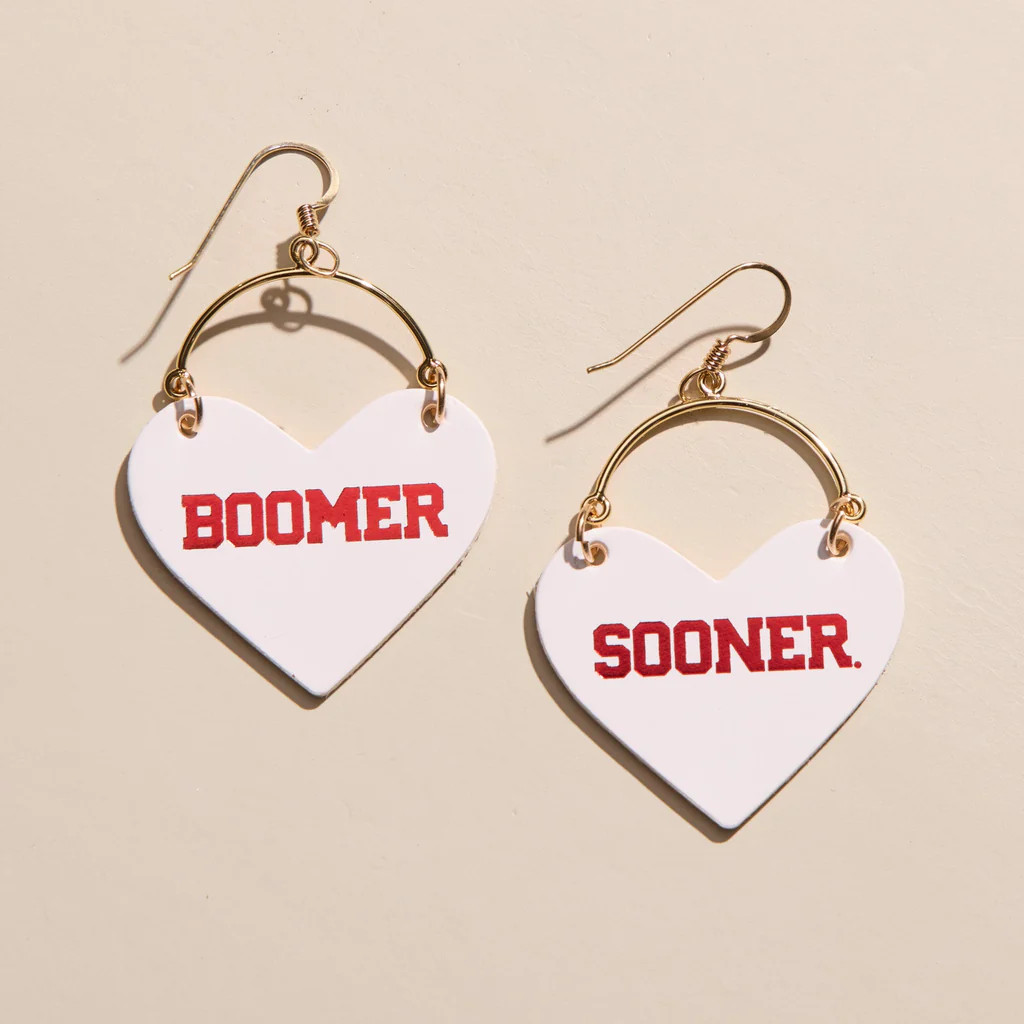 University of Oklahoma Boomer Sooner Lover | Nickel and Suede