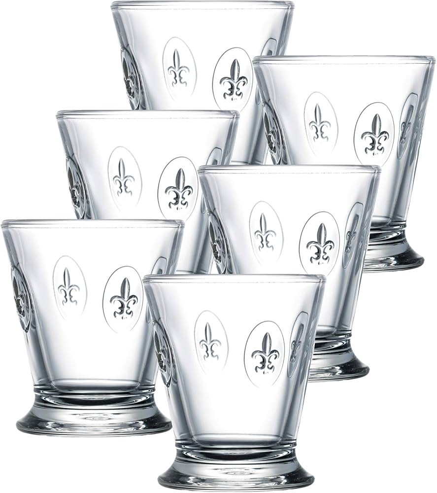 La Rochere Set Of 6, 9-ounce Fleur De Lys Tumblers | Amazon (US)