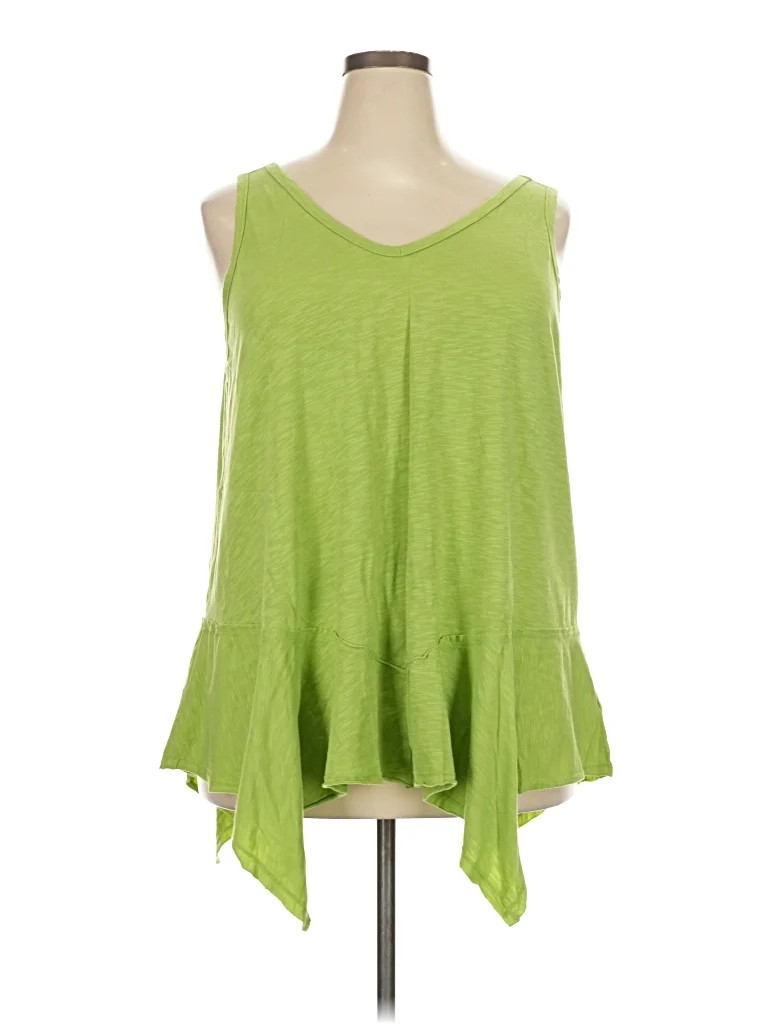 Torrid Green Sleeveless T-Shirt Size 3X (3) - 47% off | ThredUp (US)