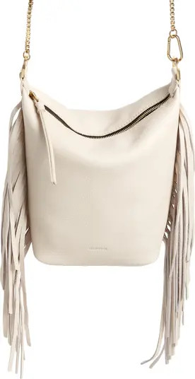 Evaline Fringe Leather Crossbody Bag | Nordstrom