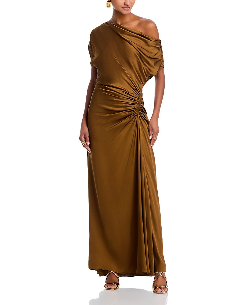 A. l.c. Penny Draped One Shoulder Gown | Bloomingdale's (US)