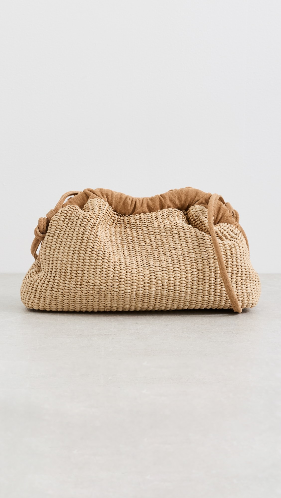 Mini Raffia Cloud Clutch | Shopbop