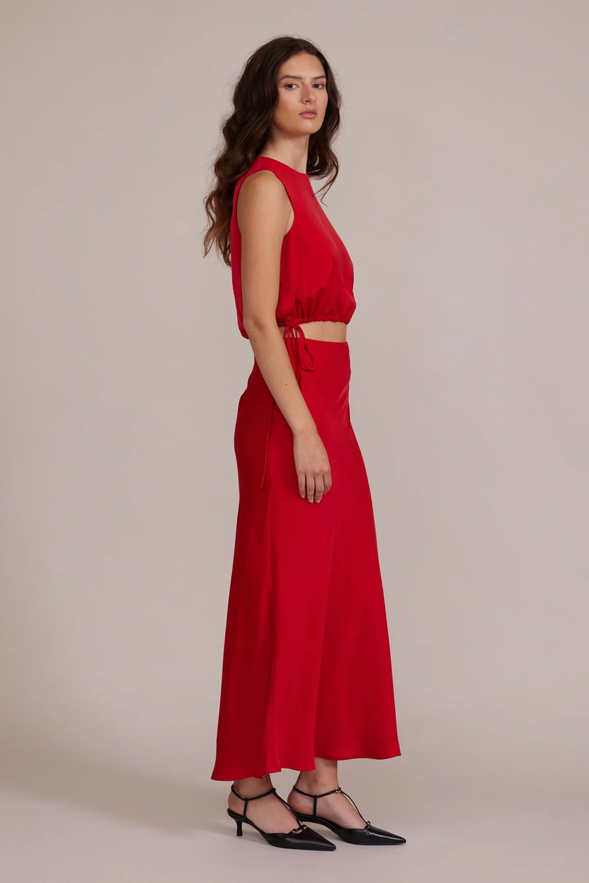 Katianna Maxi Skirt Red / Medium | Refinery