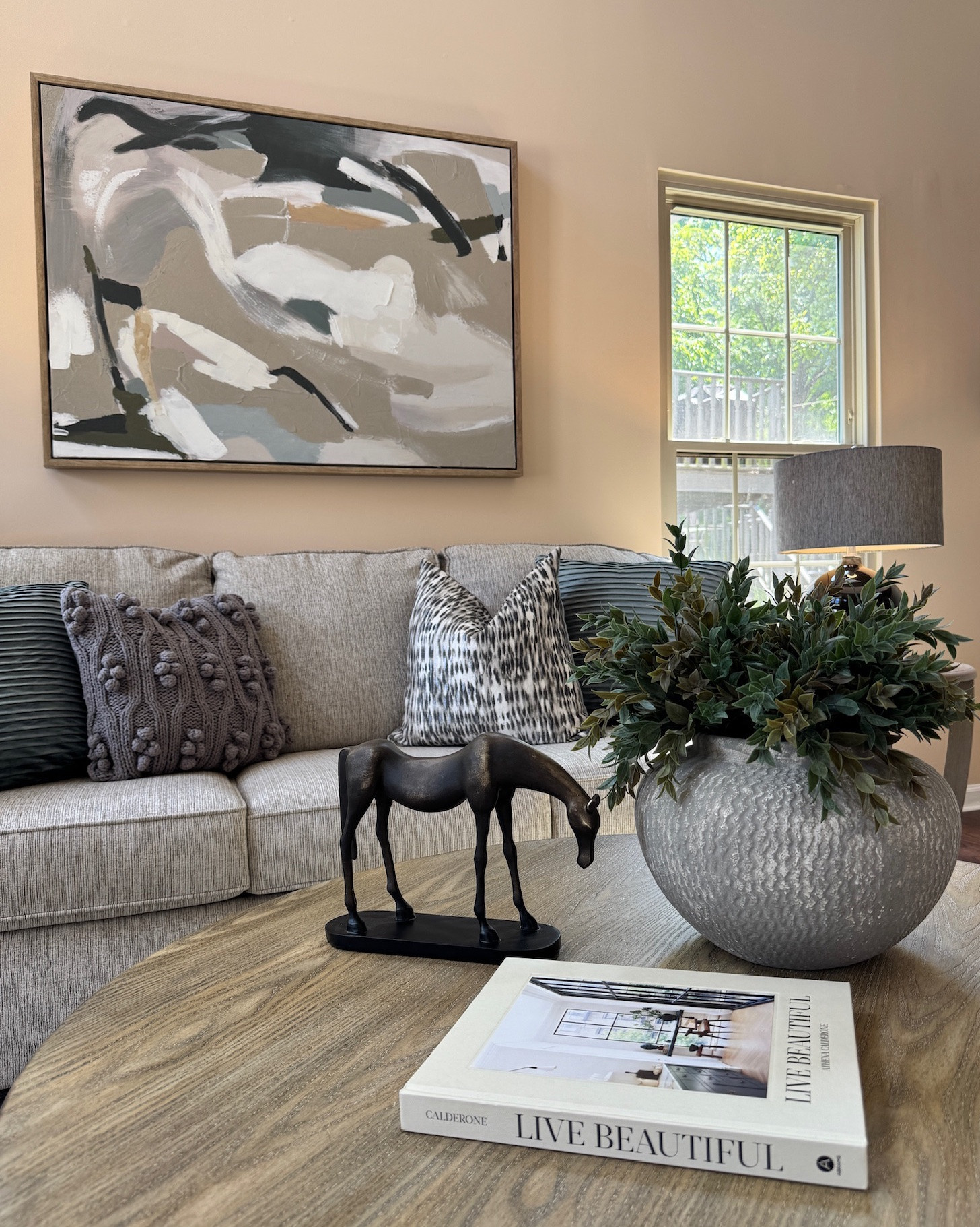 Looks expensive but it isn’t 🤍 The difference isn’t a bigger budget, it’s knowing how to layer a room.

neutral living room decor, designer-inspired home decor, affordable home decor, transitional decor, modern organic decor

#LTKHome #LTKSeasonal #LTKSaleAlert