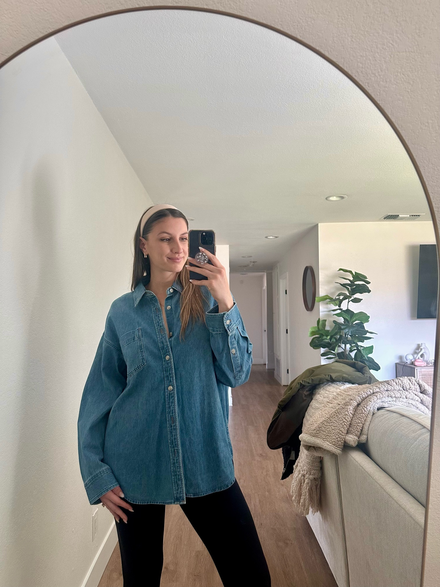 OOTD! Love a classic denim look. 