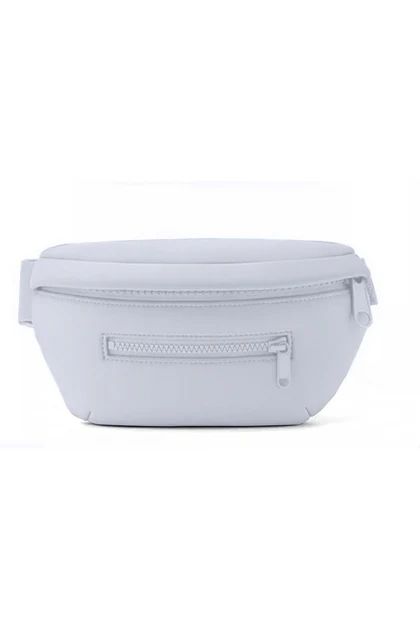 Neoprene Belt Bag- White Pre Order 9.20 | The Styled Collection