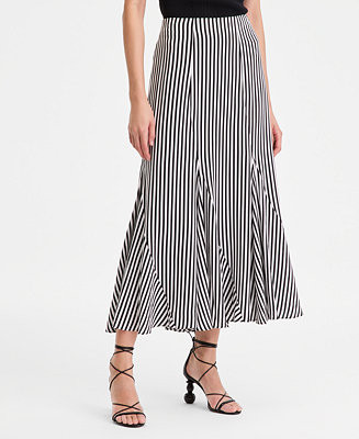 Women's Printed Midi Skirt, Macy's Exclusive | Macy's