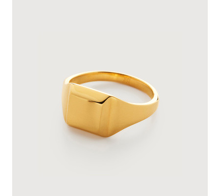 Signature Signet Ring | Monica Vinader (Global)