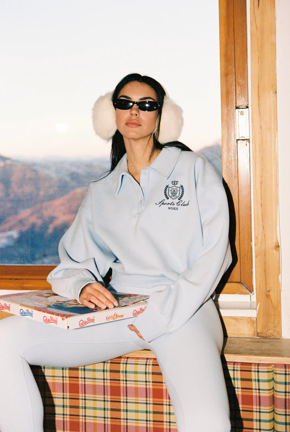 Polo Collar Warm Sweatshirt | WISKIIACTIVE