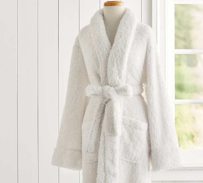 Teddy Bear Robe | Pottery Barn | Pottery Barn (US)