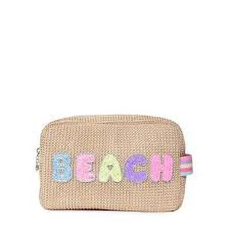 OMG ACCESSORIES "BEACH" STRAW POUCH | Walmart (US)