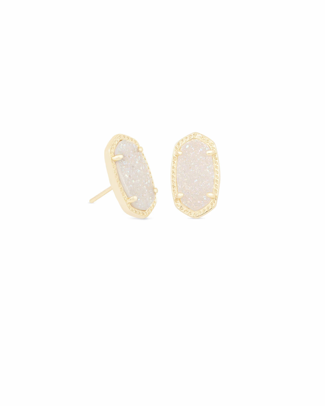 Ellie Gold Stud Earrings in Dichroic Glass | Kendra Scott | Kendra Scott