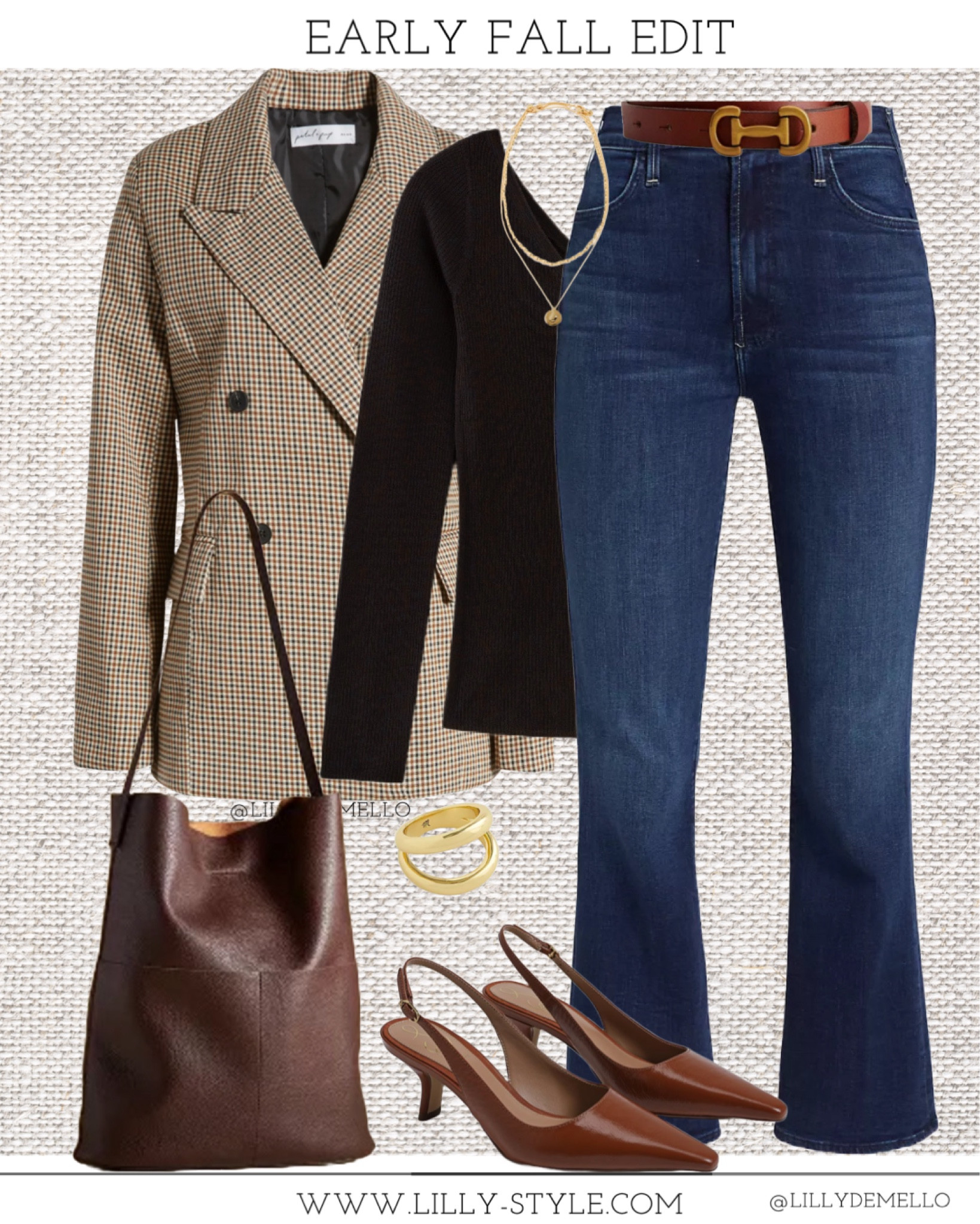 Plaid blazers sell out so fast and for good reasons. Perfect fall layers to dress up or down.  Found some amazing options for you. This whole outfit is so chic  

#LTKFallSale #LTKSeasonal #LTKStyleTip