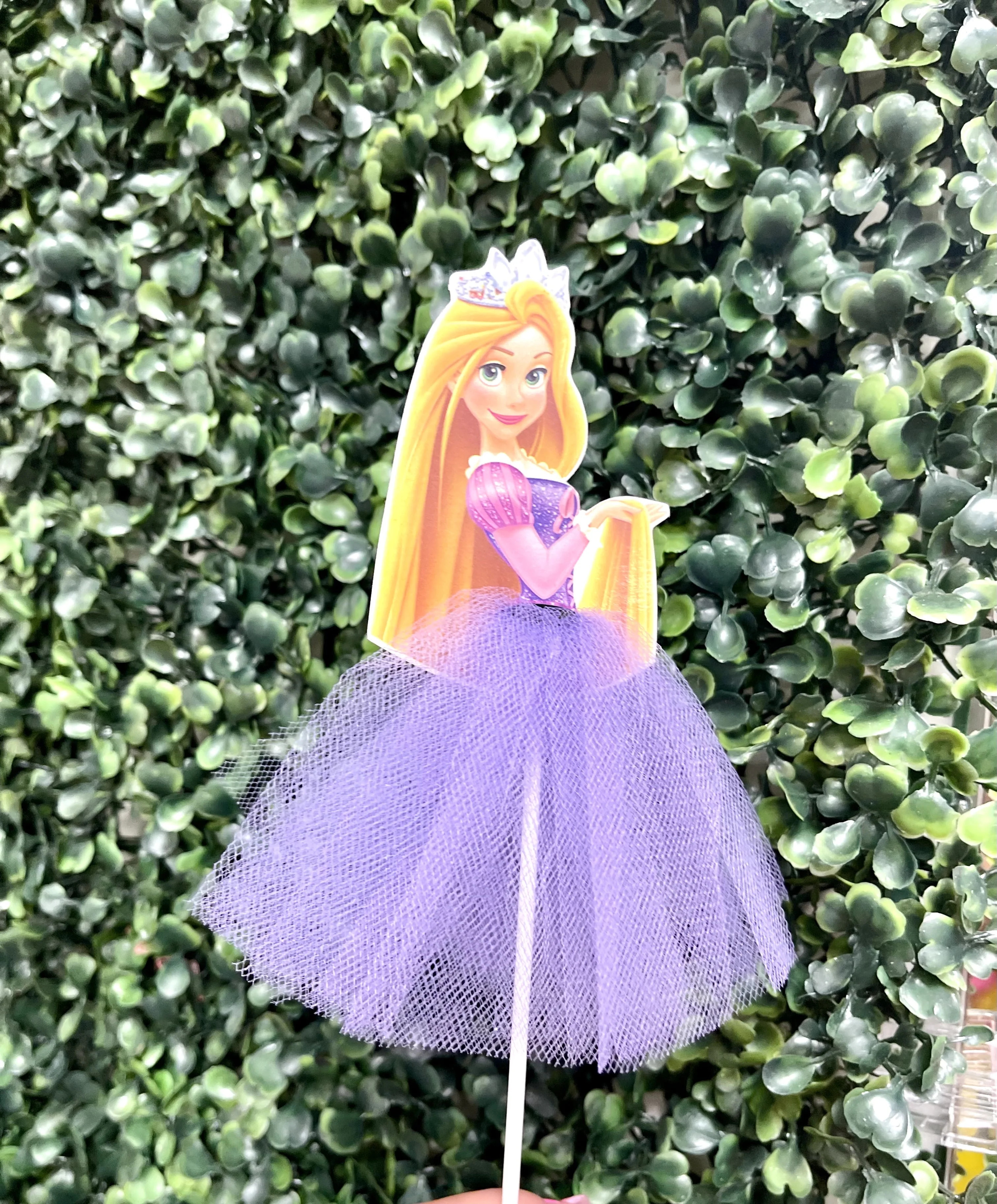 Disney Princess Rapunzel Birthday Cake Topper, by Vak 8 Count | Walmart (US)