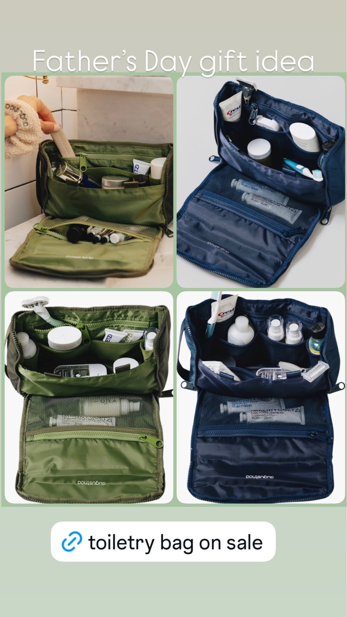 Toiletry bag on sale Father’s Day gift ideas