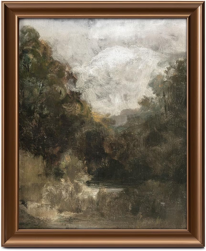 16 PCS Framed Abstract Vintage Canvas Wall Art Decor, Landscape Farmhouse Wall Prints for Bedroom... | Amazon (CA)