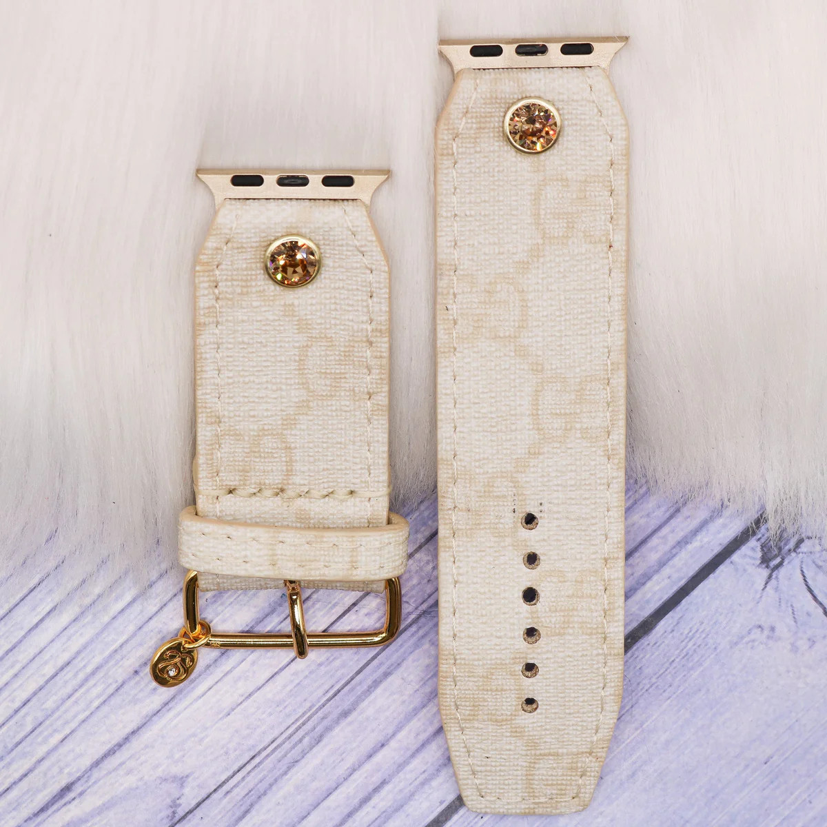 Upcycled Vanilla GG Customizable Watchband | Sparkl