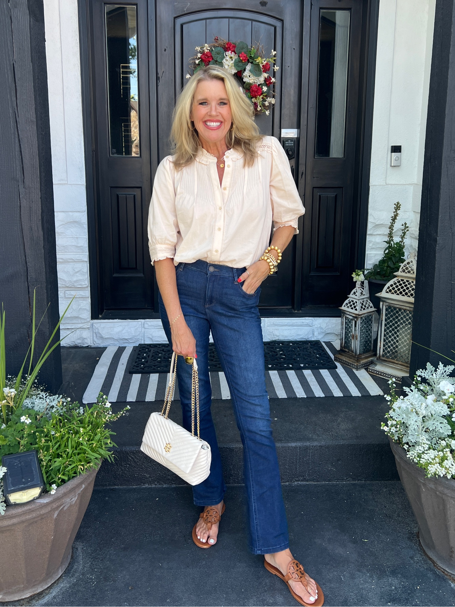 💛Nordstrom sale 💛

Wit and Wisdom items on sale for the Nordstrom sale💛

Jeans- itty bitty bootie bootcut/flare 
Sliming, built in tummy control and bum lifter… on sale  $58.99

Darling top with lace detail , darling slightly puffed sleeve /elbow not sheer and perfect for now and can be layered!
Sale $47.99

Catherine quilted bag 

Tory Burch miller sandals 

Lisi lurch jewelry 



#LTKSummerSales #LTKxNSale #LTKSaleAlert