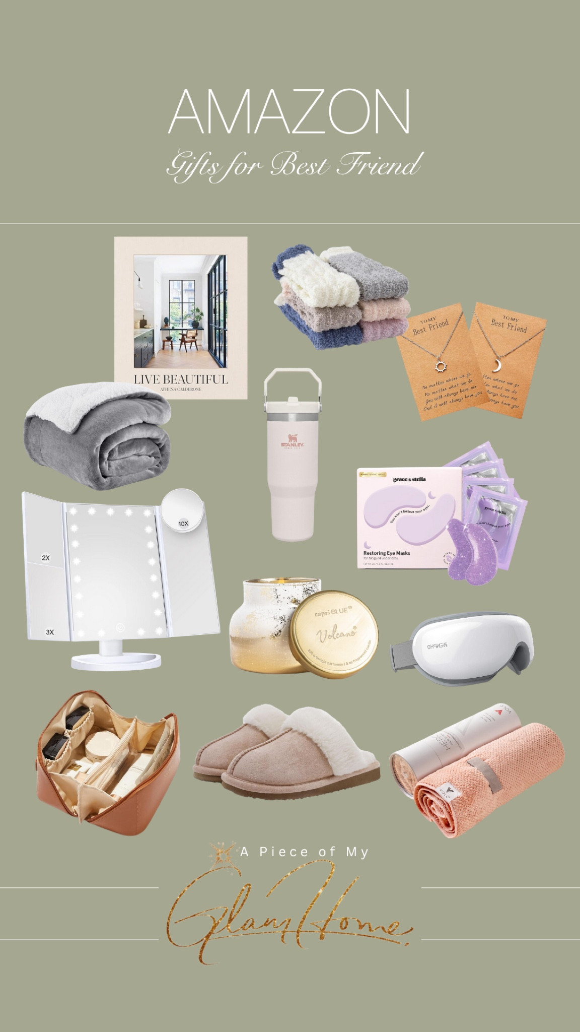 Amazon Holiday gift guide - for the Best Friend

#bestfriendgifts #holidaygiftguide #giftsforher #friendgifts #amazongifts

#LTKSeasonal #LTKHoliday #LTKGiftGuide