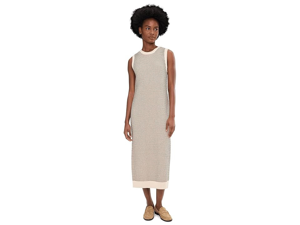 Varley Sadia Stitch Knit Dress Women's Dress Birch : LG, Cotton | Zappos
