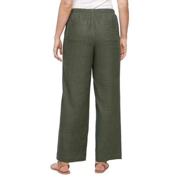 Gap Women's Linen Blend Pull-On Pant | Sam's Club